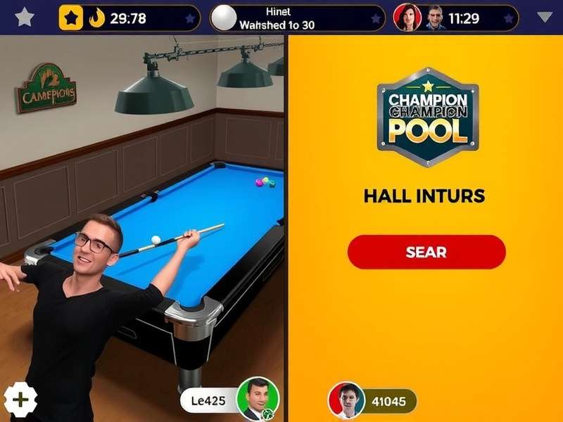 Champion Pool India Game Screenshot